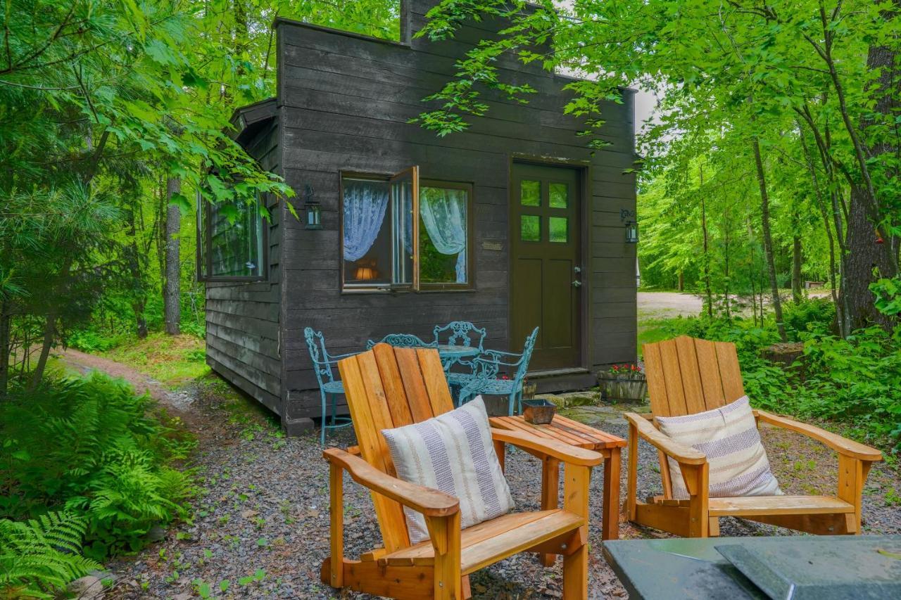 Vintage Wild West Tiny Hotel In The Woods! Pine City Ngoại thất bức ảnh